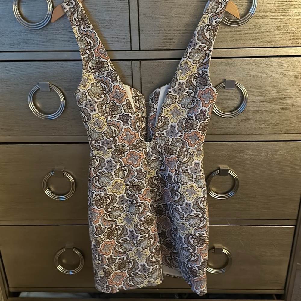 For Love & Lemons Brocade Tapestry Mini Dress (NWOT) - Picture 4 of 6